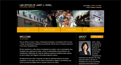 Desktop Screenshot of janethonglaw.com